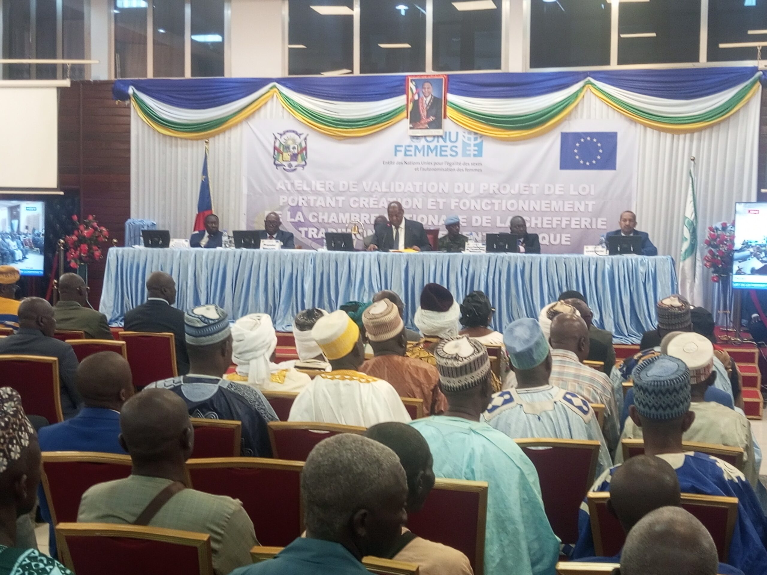 Centrafrique : Les leaders traditionnels réunis en atelier de validation de l’avant-projet de Loi portant fonctionnement de la chambre de la chefferie traditionnelle en RCA