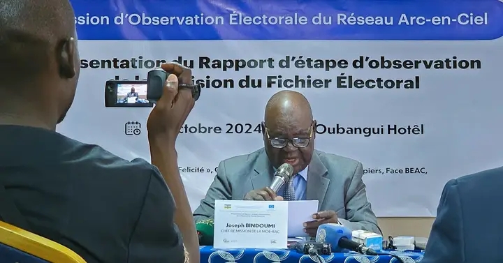 Centrafrique : Le Réseau Arc en Ciel déploie ses 122 observateurs sur le terrain, dans le cadre de suivi du processus des élections locales lancé par l’ANE