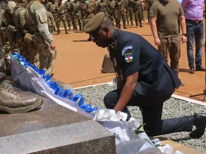 Centrafrique: Un monument en mémoire des présidents fondateurs de Wagner Group