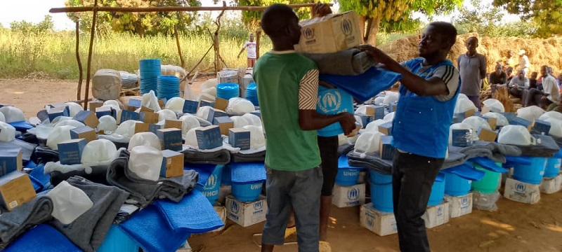 Centrafrique : L’UNHCR de Obo assiste les nouveaux Réfugiés Soudanais en kits d’installation