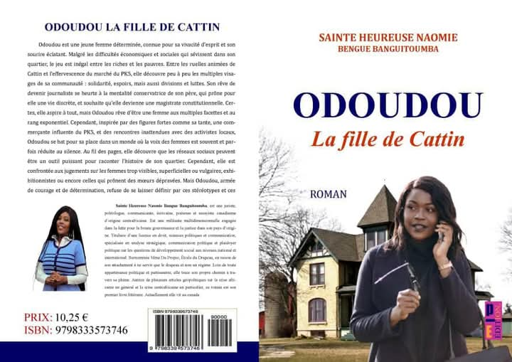 Centrafrique : Mme Du Proprio, écrivaine Centrafricaine nous dis plus sur son nouveau roman intitulé « ODOUDOU »